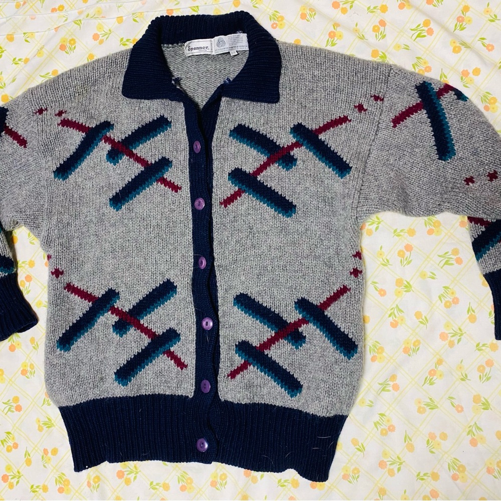 Vintage wool blend Spanner Sweater